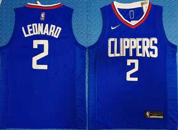 Clippers 2 Kawhi Leonard Blue Nike Swingman Jersey,We sell and wholesale Clippers 2 Kawhi Leonard Blue Nike Swingman Jersey on line form chian!
